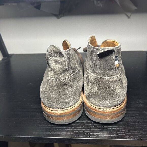 Allen Edmonds Chandler Gray Suede Chukka Boots Mens Size 13 D - Picture 4 of 12